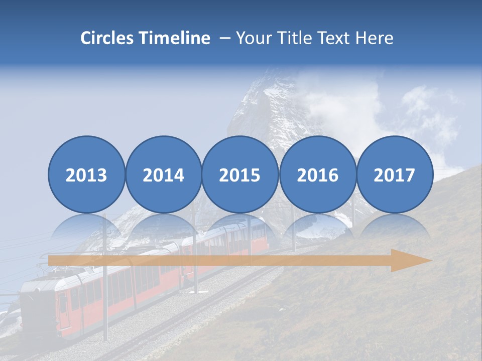Wire Railway System PowerPoint Template