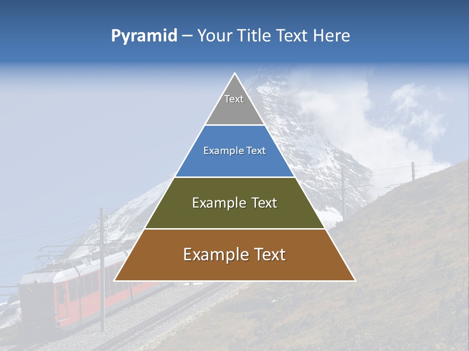 Wire Railway System PowerPoint Template