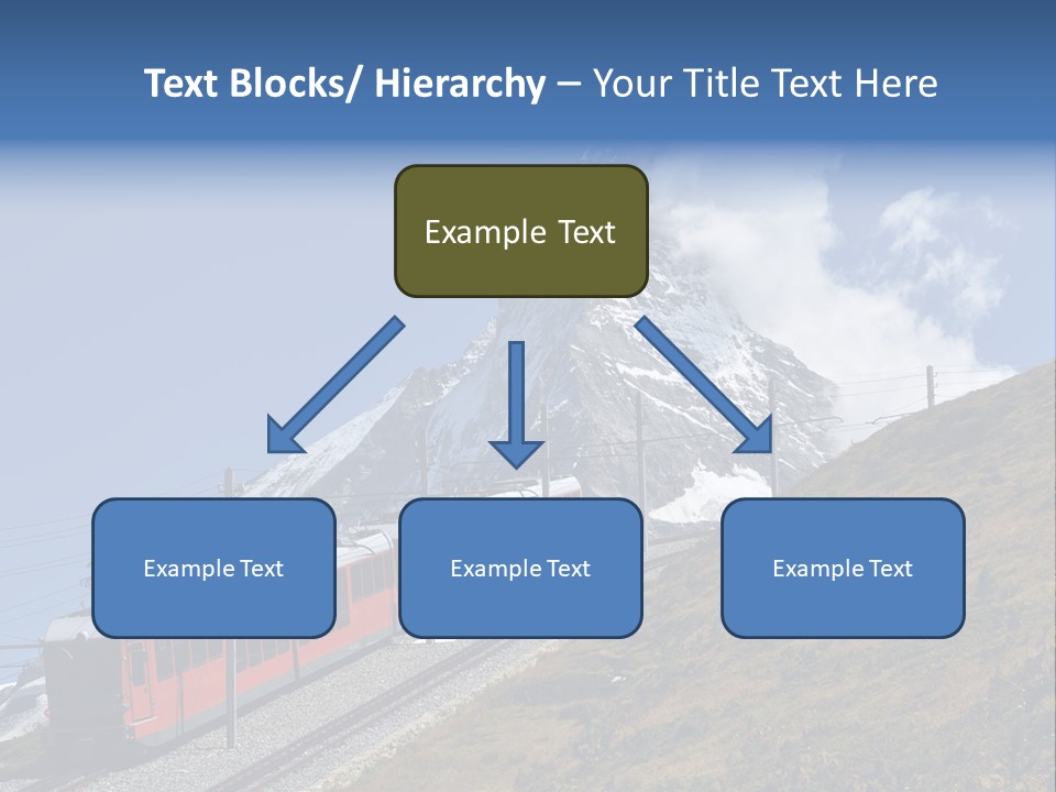 Wire Railway System PowerPoint Template
