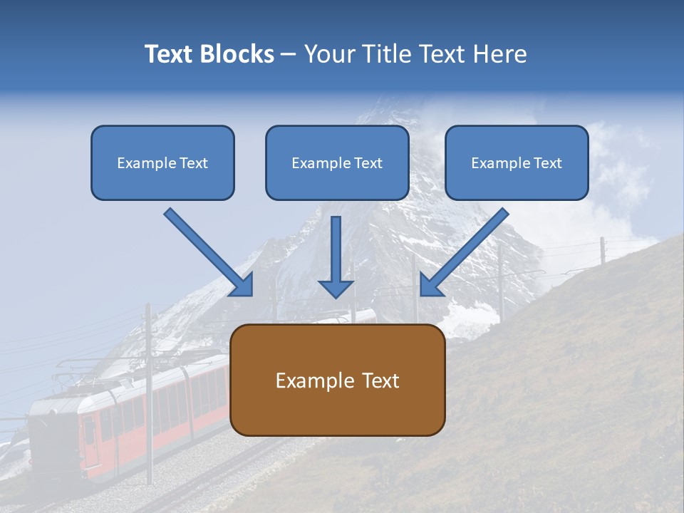 Wire Railway System PowerPoint Template