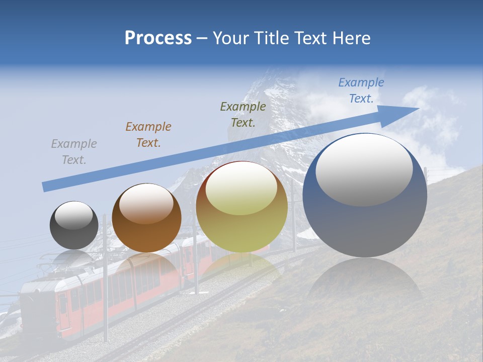 Wire Railway System PowerPoint Template