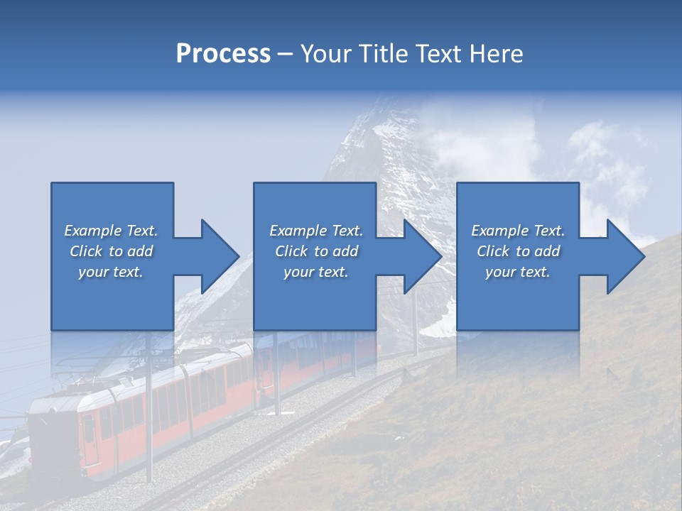 Wire Railway System PowerPoint Template
