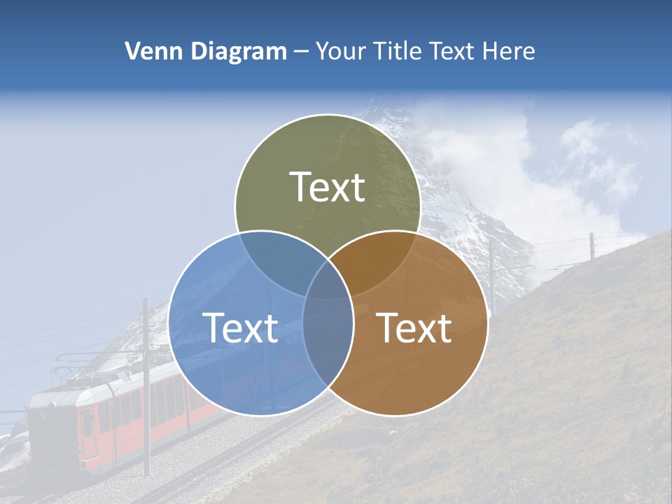 Wire Railway System PowerPoint Template