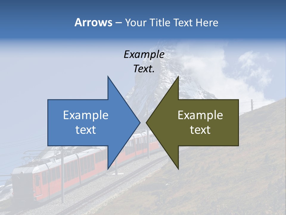 Wire Railway System PowerPoint Template