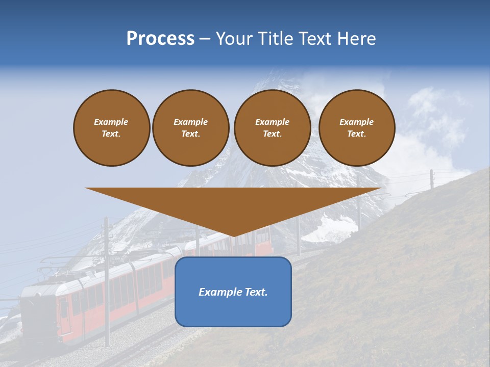 Wire Railway System PowerPoint Template