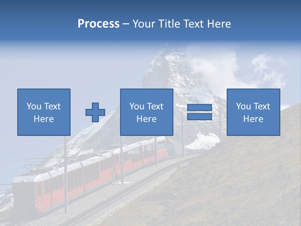 Wire Railway System PowerPoint Template