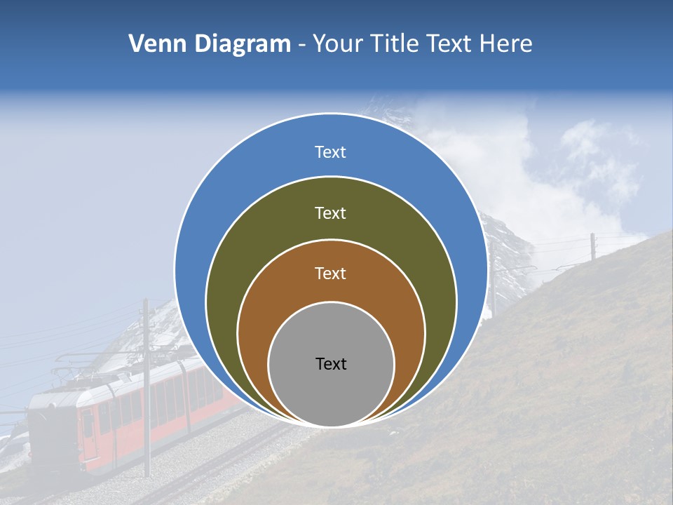 Wire Railway System PowerPoint Template