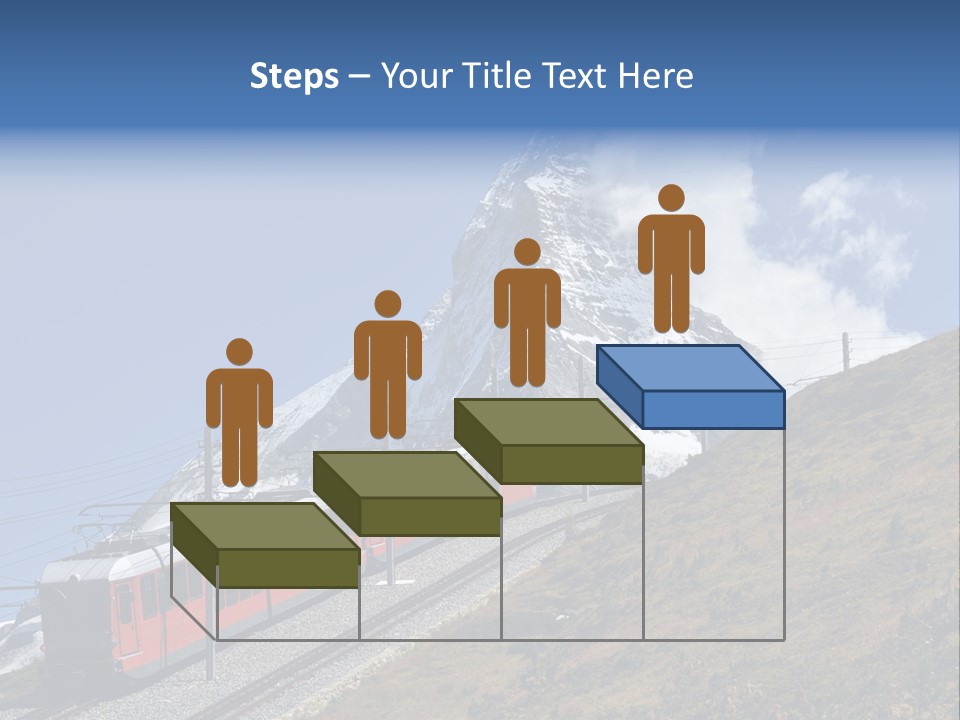 Wire Railway System PowerPoint Template