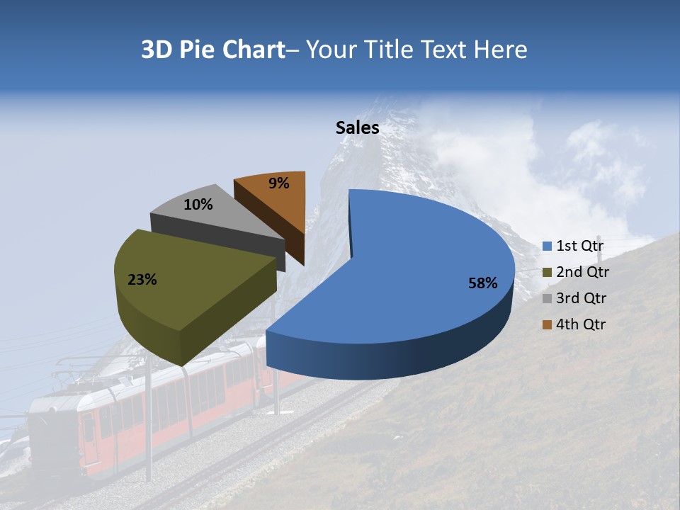 Wire Railway System PowerPoint Template