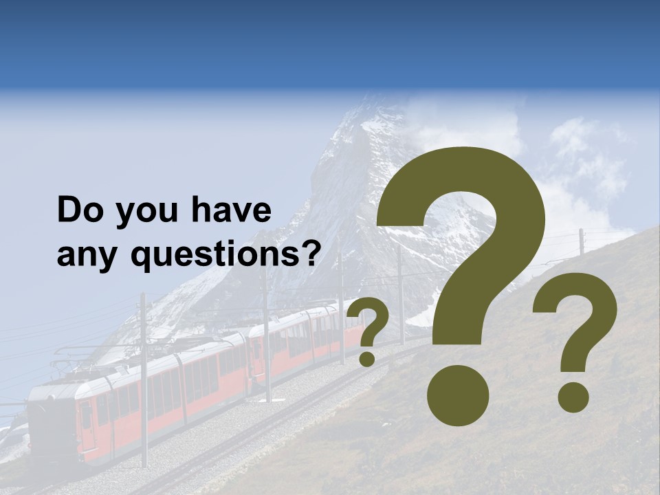 Wire Railway System PowerPoint Template