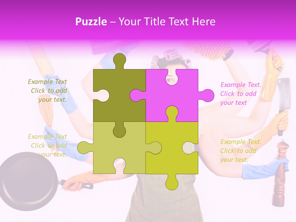 Housekeeper Housekeeping Homemaker PowerPoint Template