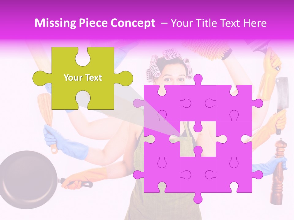 Housekeeper Housekeeping Homemaker PowerPoint Template