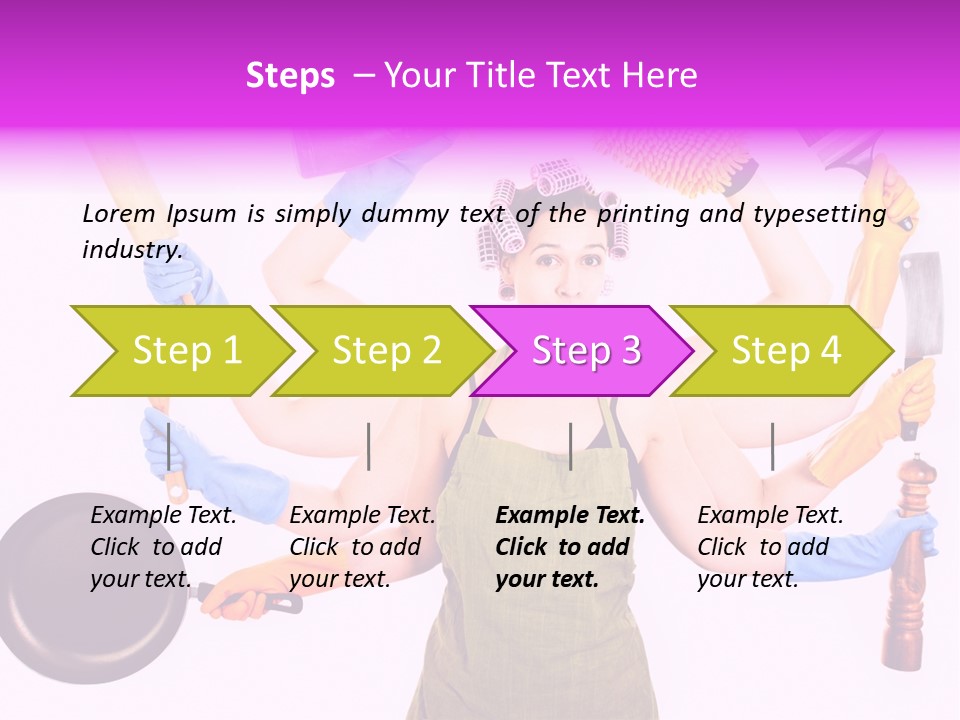 Housekeeper Housekeeping Homemaker PowerPoint Template