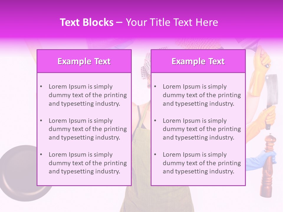Housekeeper Housekeeping Homemaker PowerPoint Template