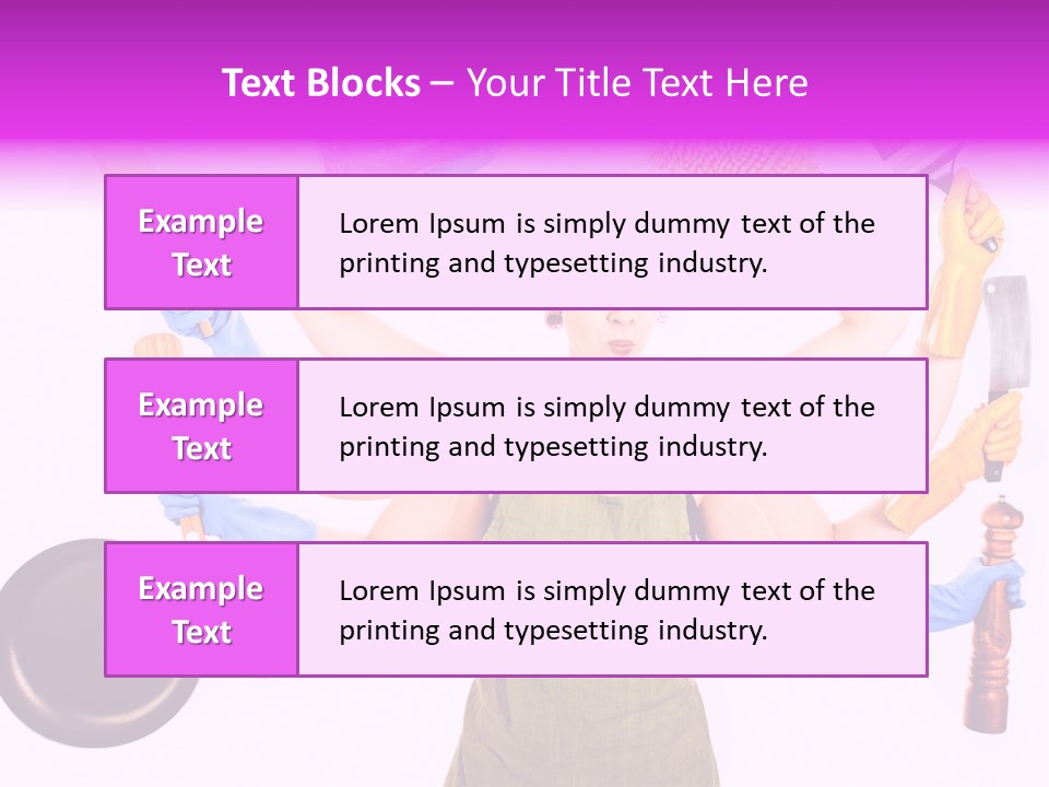 Housekeeper Housekeeping Homemaker PowerPoint Template