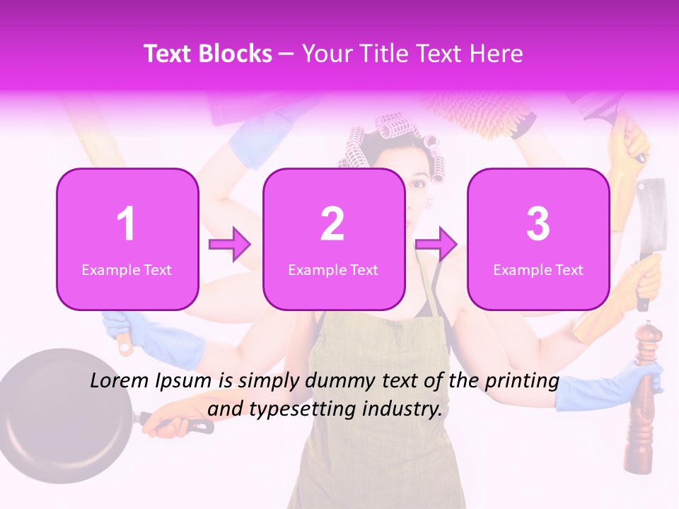 Housekeeper Housekeeping Homemaker PowerPoint Template