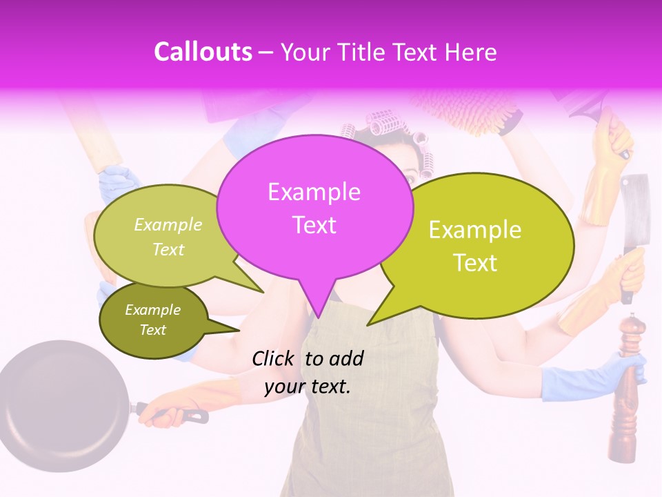 Housekeeper Housekeeping Homemaker PowerPoint Template