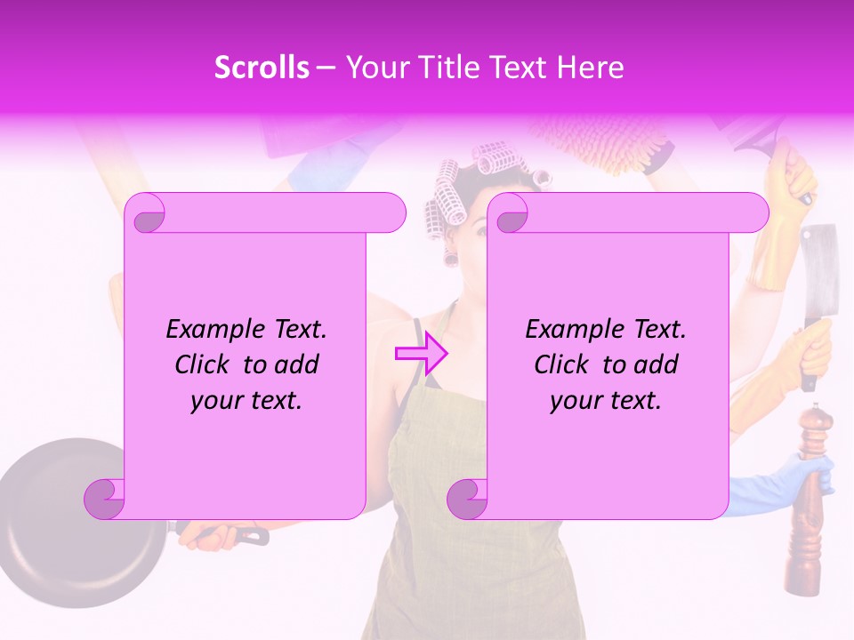 Housekeeper Housekeeping Homemaker PowerPoint Template