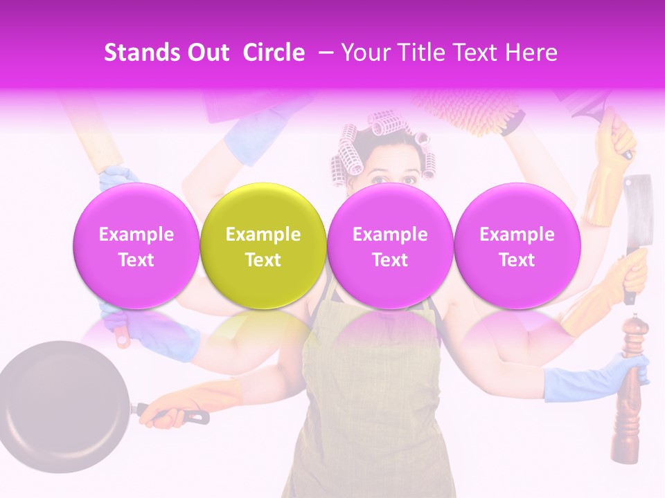 Housekeeper Housekeeping Homemaker PowerPoint Template