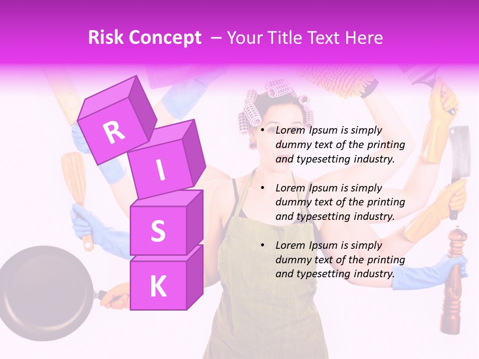 Housekeeper Housekeeping Homemaker PowerPoint Template