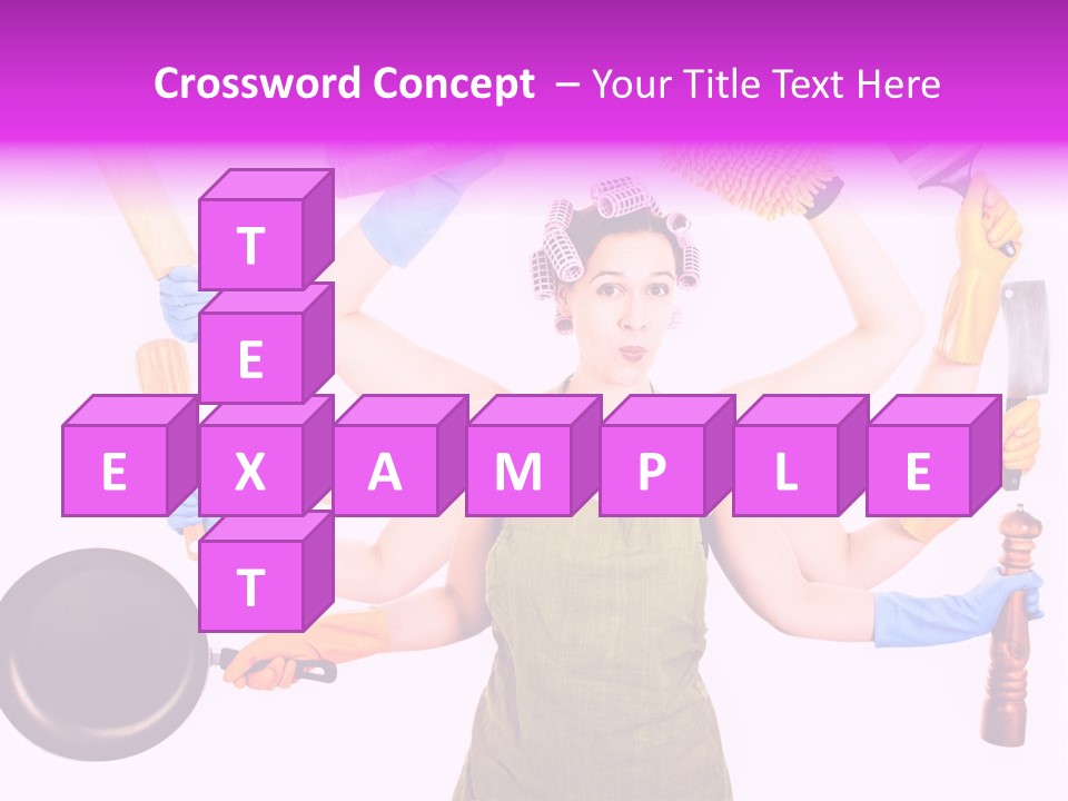 Housekeeper Housekeeping Homemaker PowerPoint Template