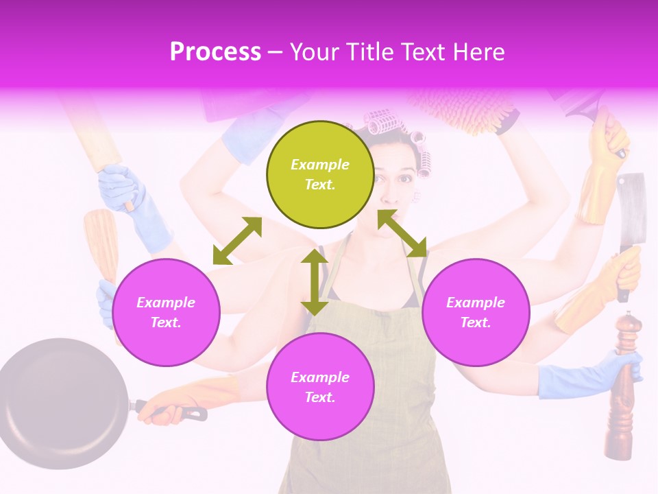 Housekeeper Housekeeping Homemaker PowerPoint Template
