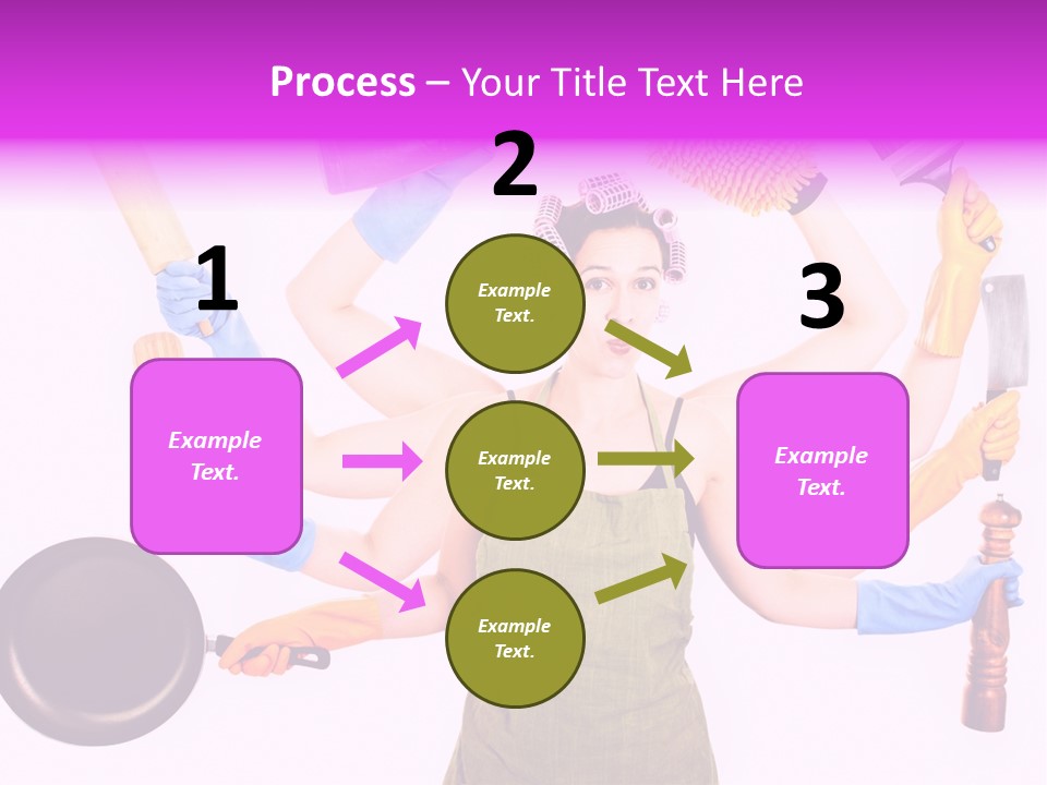 Housekeeper Housekeeping Homemaker PowerPoint Template