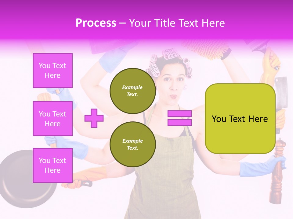 Housekeeper Housekeeping Homemaker PowerPoint Template
