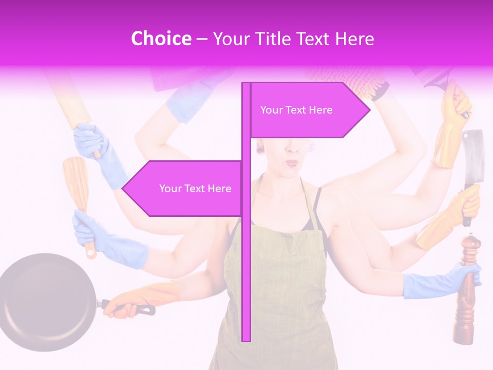 Housekeeper Housekeeping Homemaker PowerPoint Template