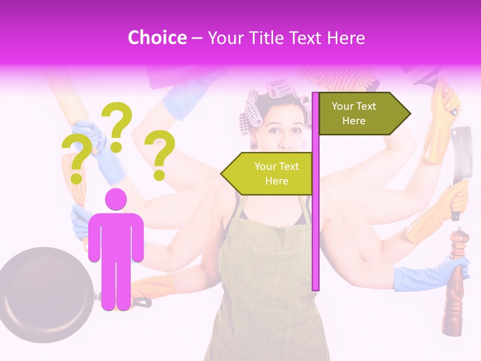 Housekeeper Housekeeping Homemaker PowerPoint Template