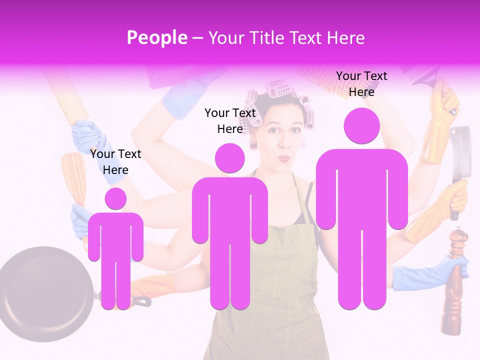 Housekeeper Housekeeping Homemaker PowerPoint Template