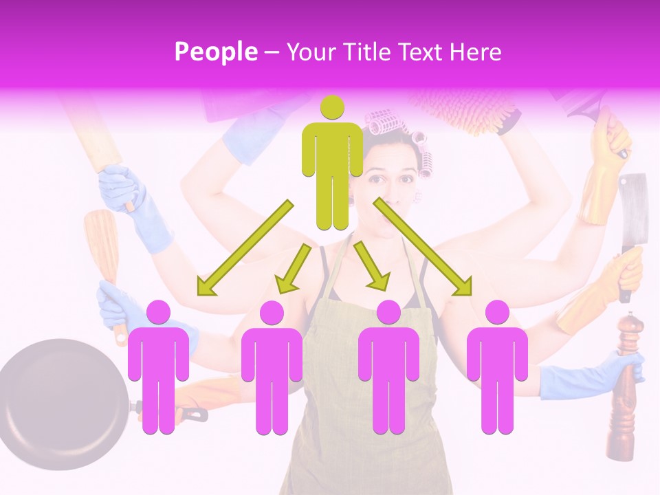 Housekeeper Housekeeping Homemaker PowerPoint Template