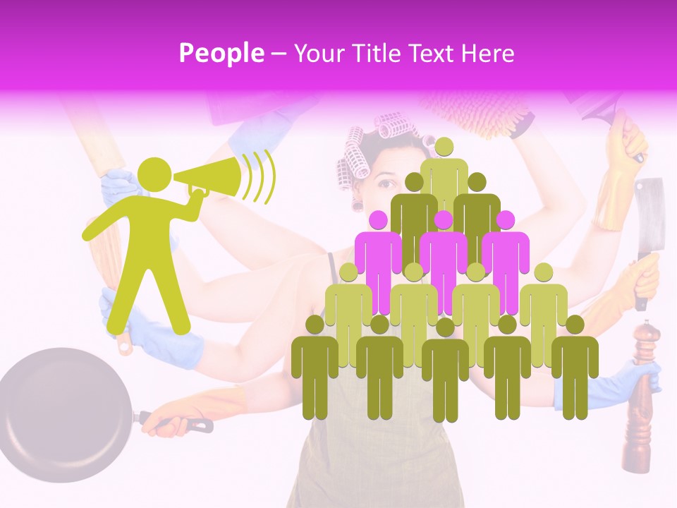 Housekeeper Housekeeping Homemaker PowerPoint Template