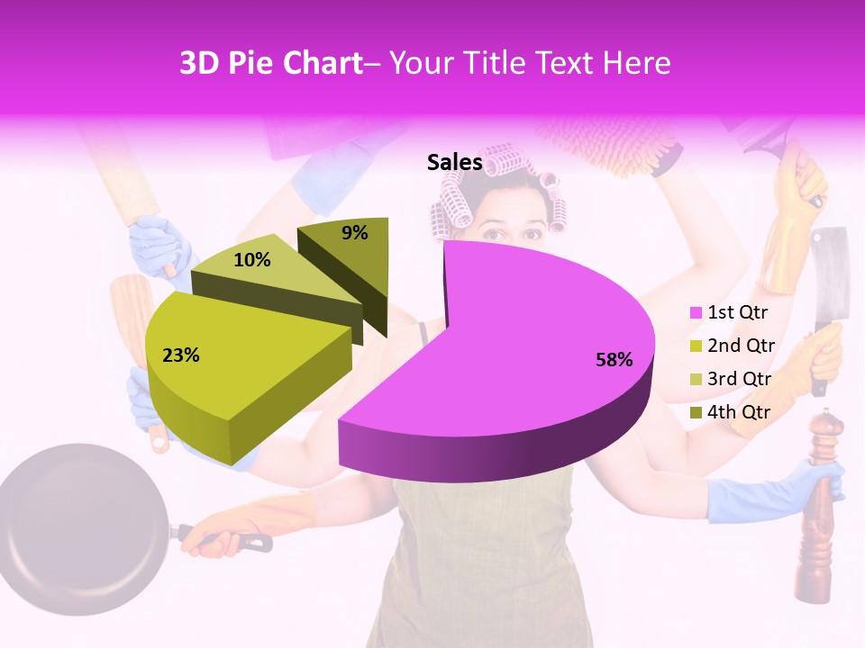 Housekeeper Housekeeping Homemaker PowerPoint Template