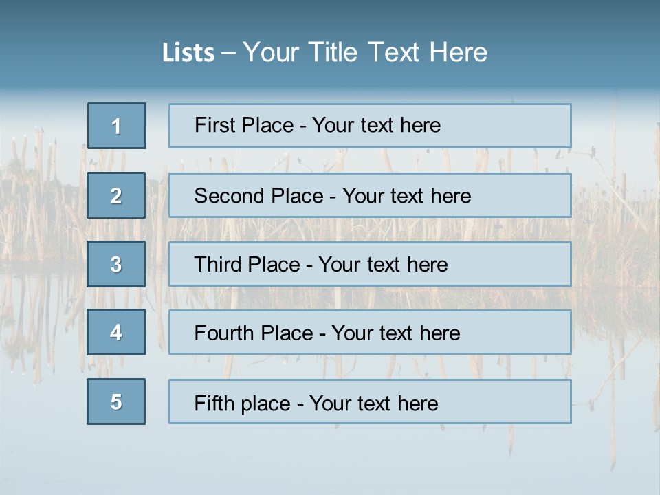 Wilderness Area Usa Beauty In Nature PowerPoint Template