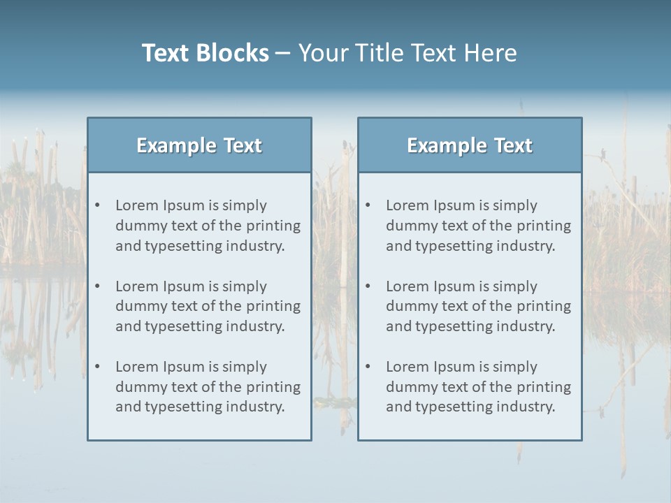 Wilderness Area Usa Beauty In Nature PowerPoint Template