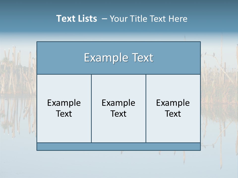 Wilderness Area Usa Beauty In Nature PowerPoint Template