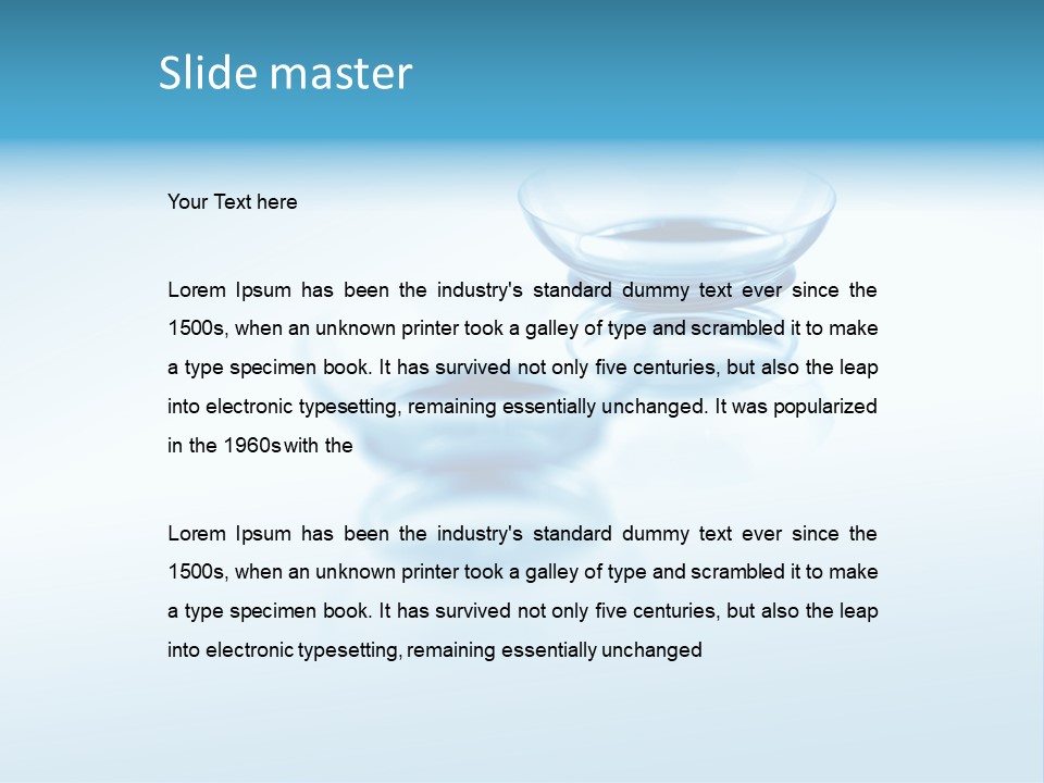 Care Eye Clear PowerPoint Template