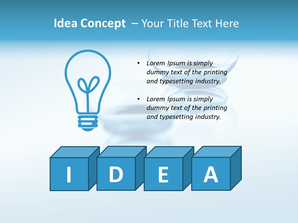 Care Eye Clear PowerPoint Template