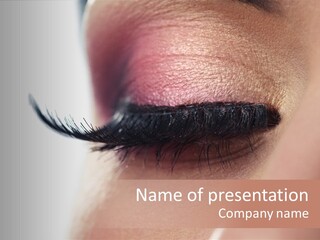 Skincare Sleep Purple PowerPoint Template