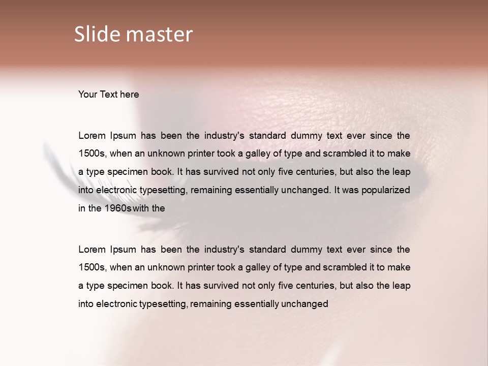 Skincare Sleep Purple PowerPoint Template