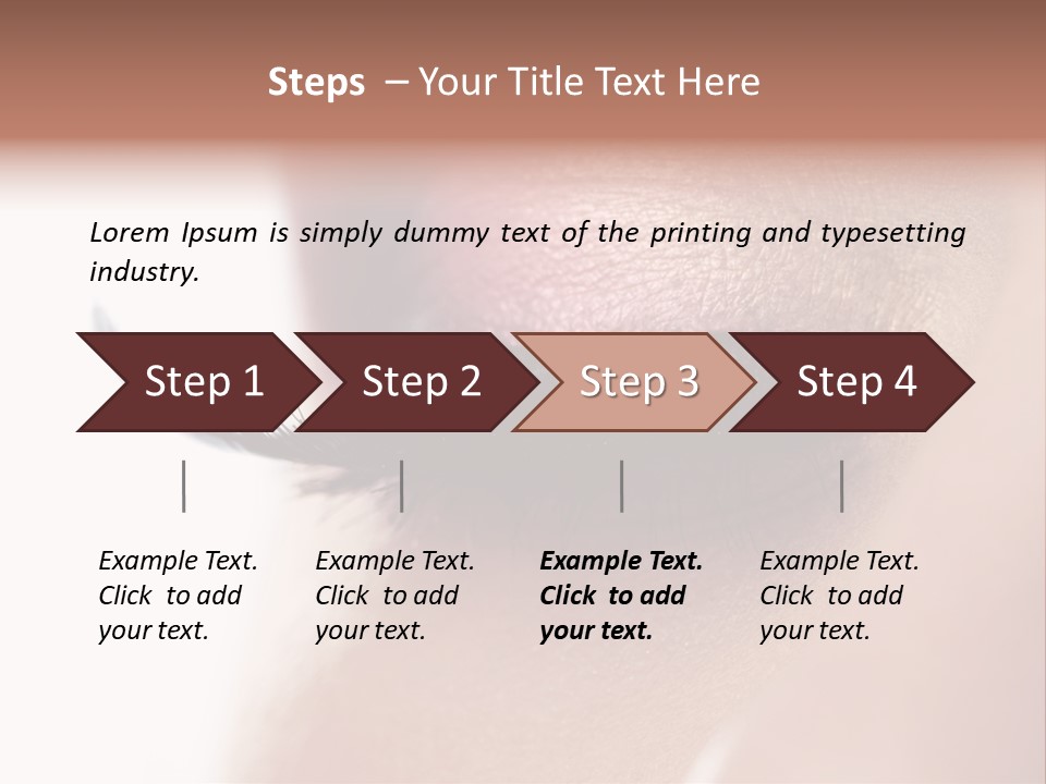 Skincare Sleep Purple PowerPoint Template