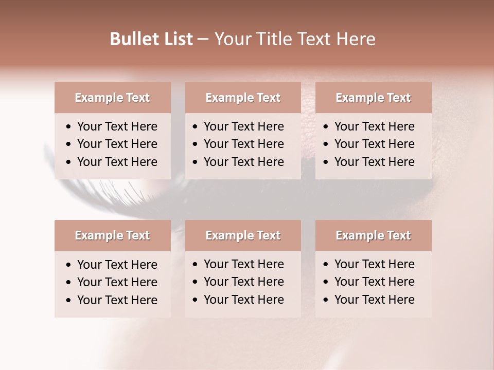 Skincare Sleep Purple PowerPoint Template