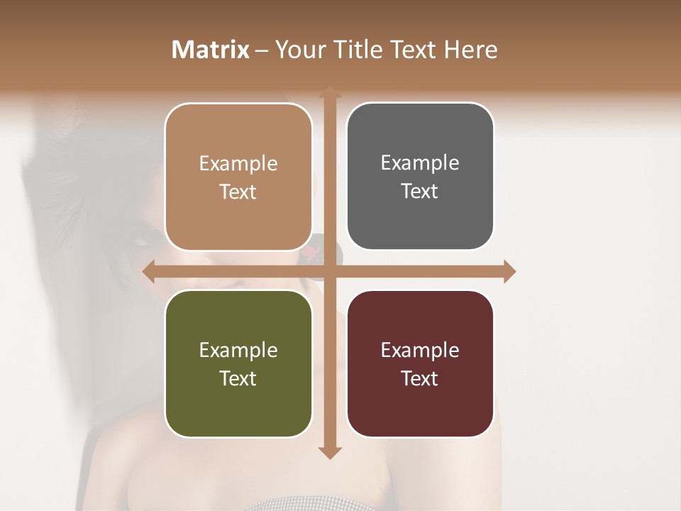 Studio Hair Trend PowerPoint Template