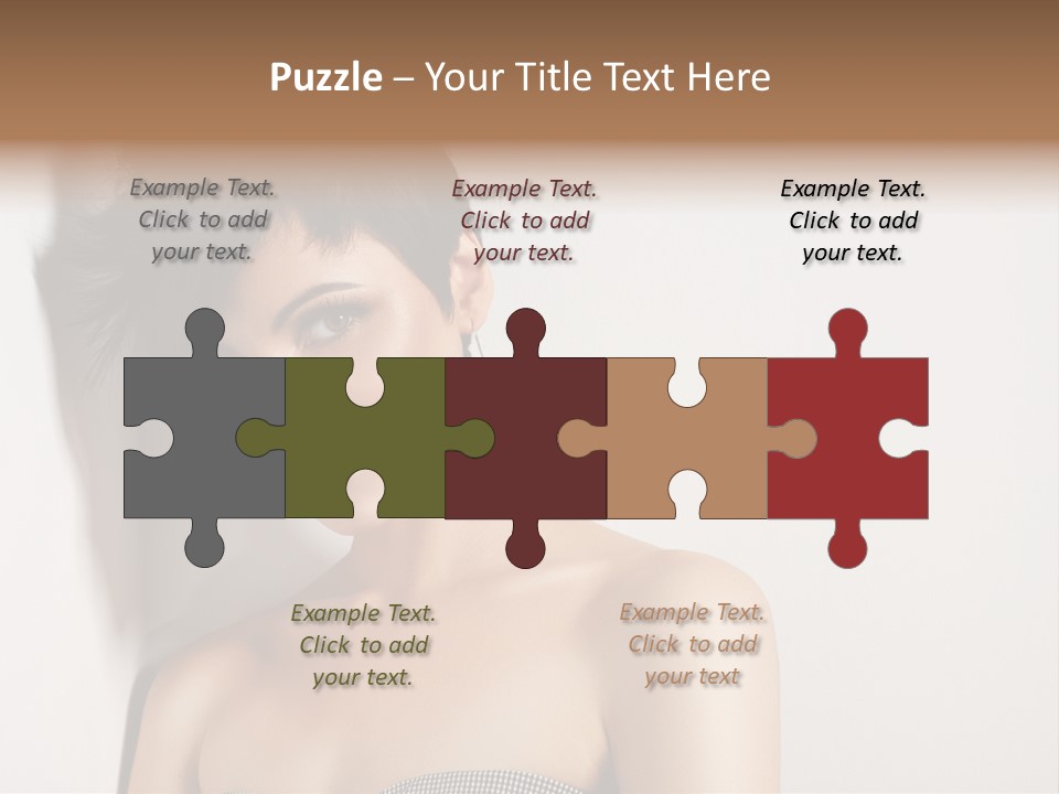 Studio Hair Trend PowerPoint Template