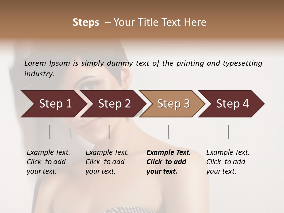 Studio Hair Trend PowerPoint Template