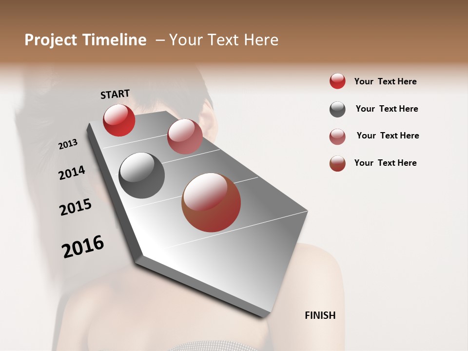 Studio Hair Trend PowerPoint Template