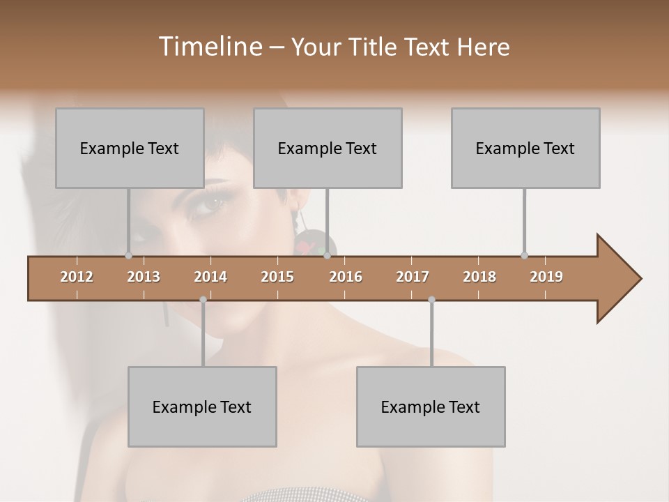Studio Hair Trend PowerPoint Template