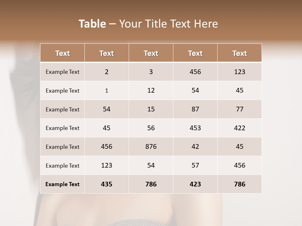 Studio Hair Trend PowerPoint Template