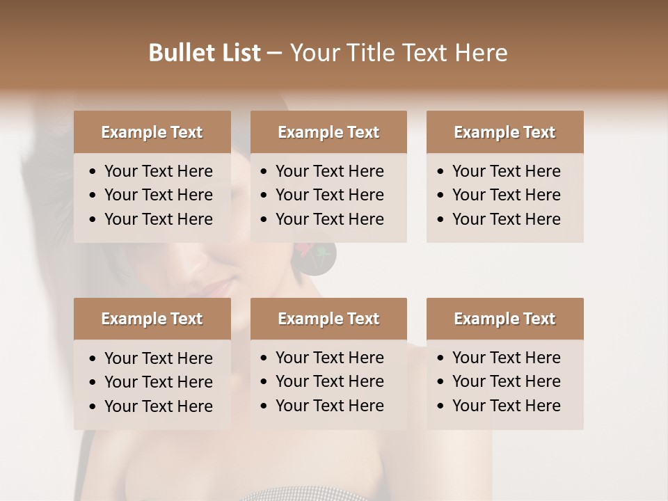 Studio Hair Trend PowerPoint Template